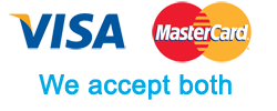 visa and mastercard logos - locked out or lost keys