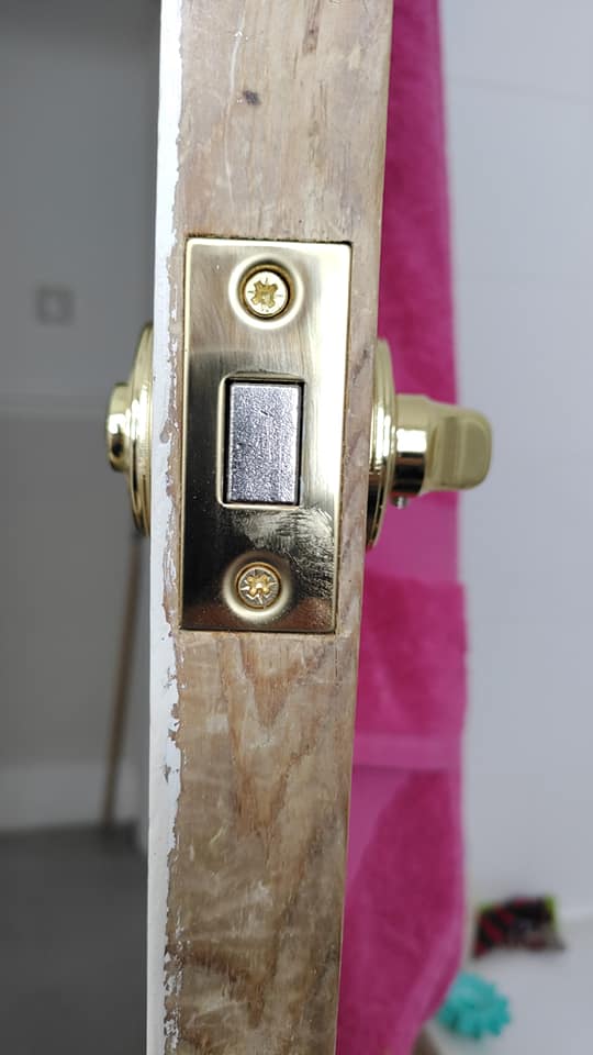 bathroom lock