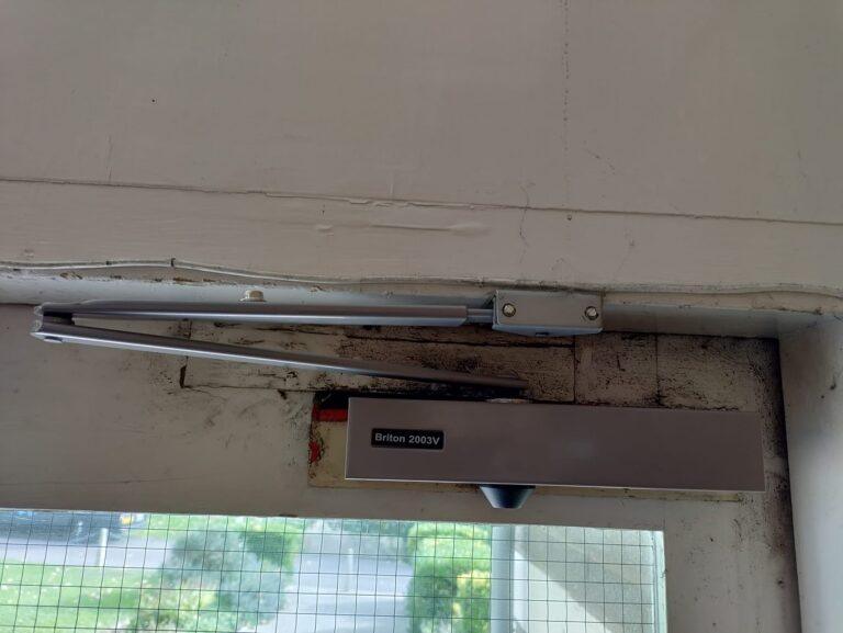 Commercial Heavyduty Door Closer Installation in Hove ASL Locksmiths