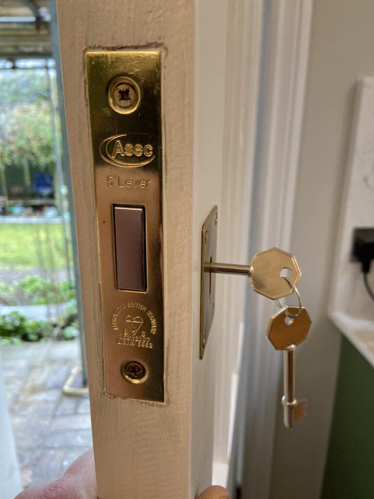 new lock