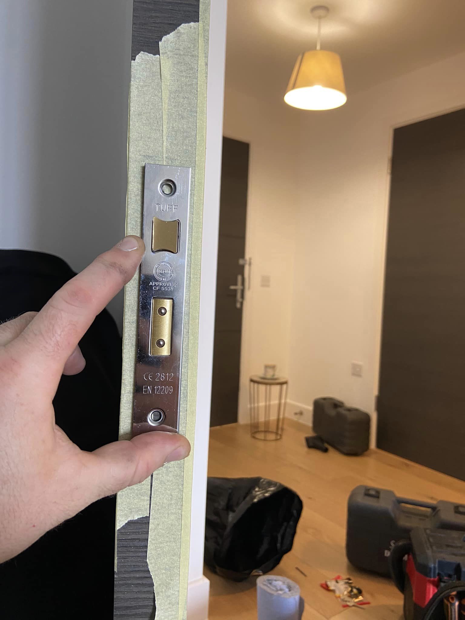 measuring door lock parameters