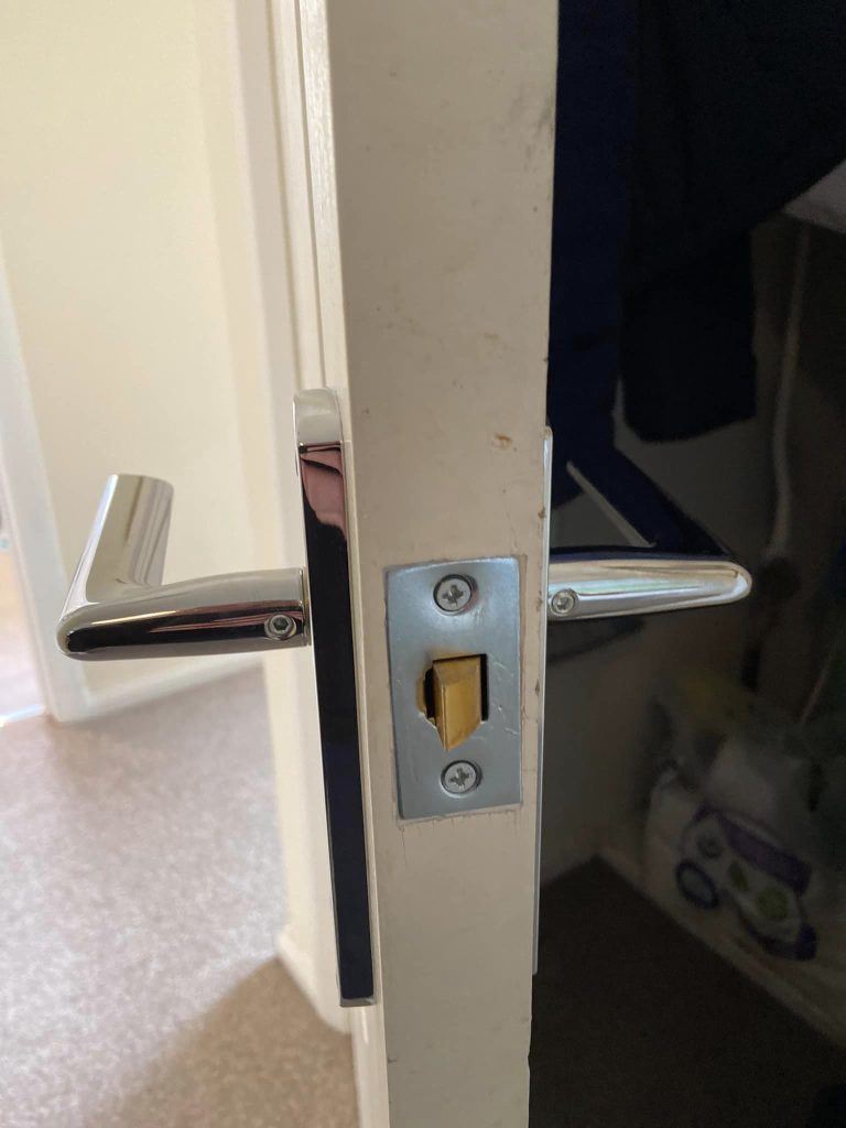 New lock installation