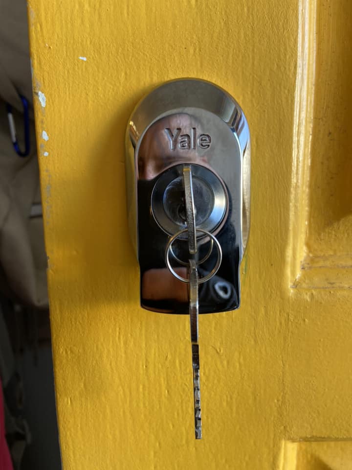 New lock